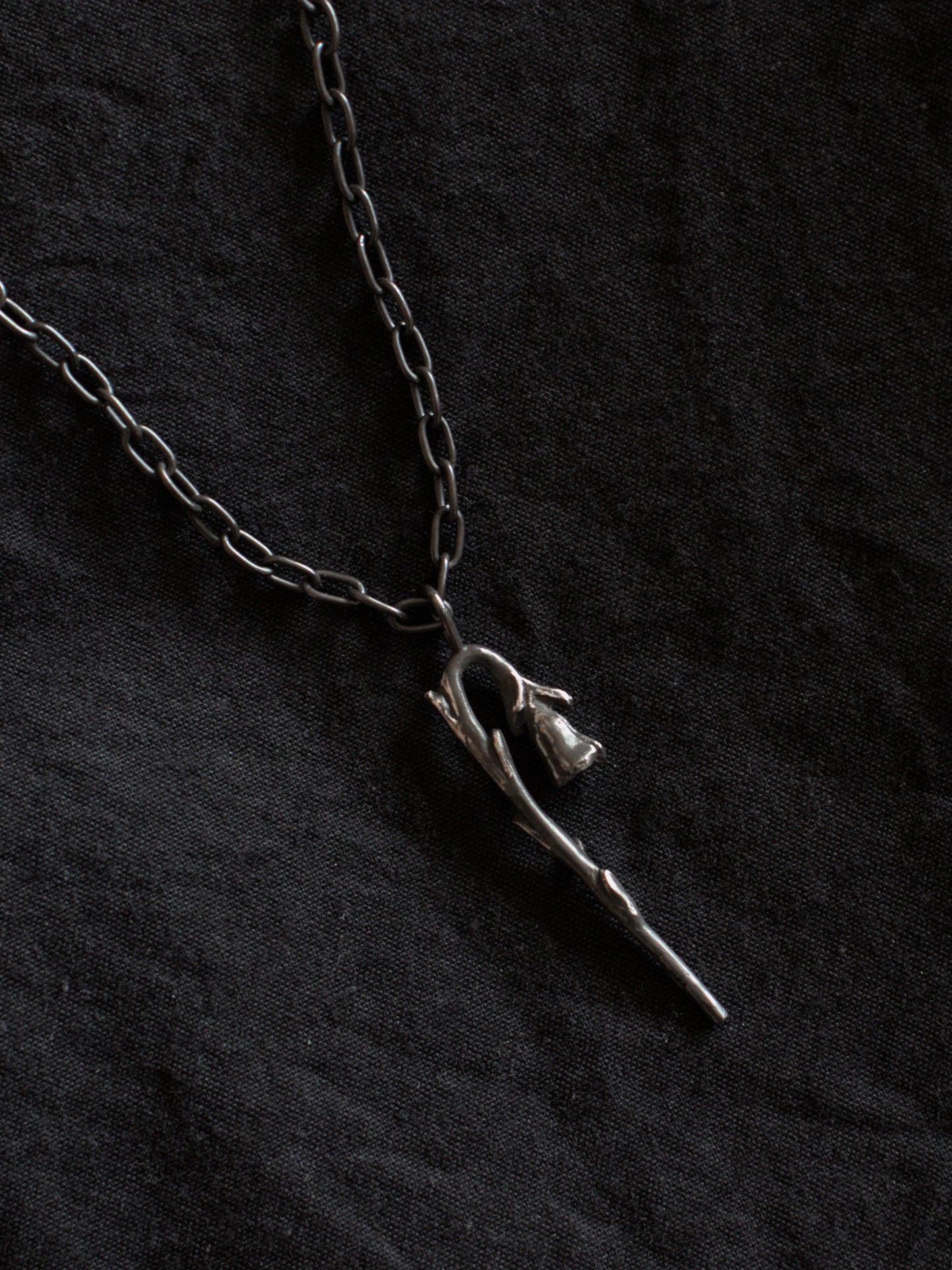 Ghost Pipe necklace