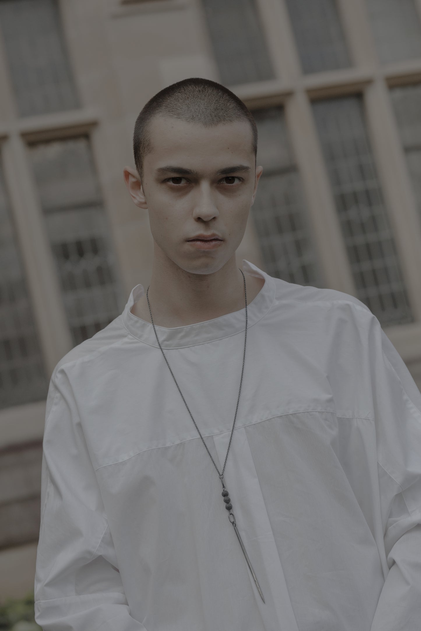 Ixion necklace - black (one of a kind)