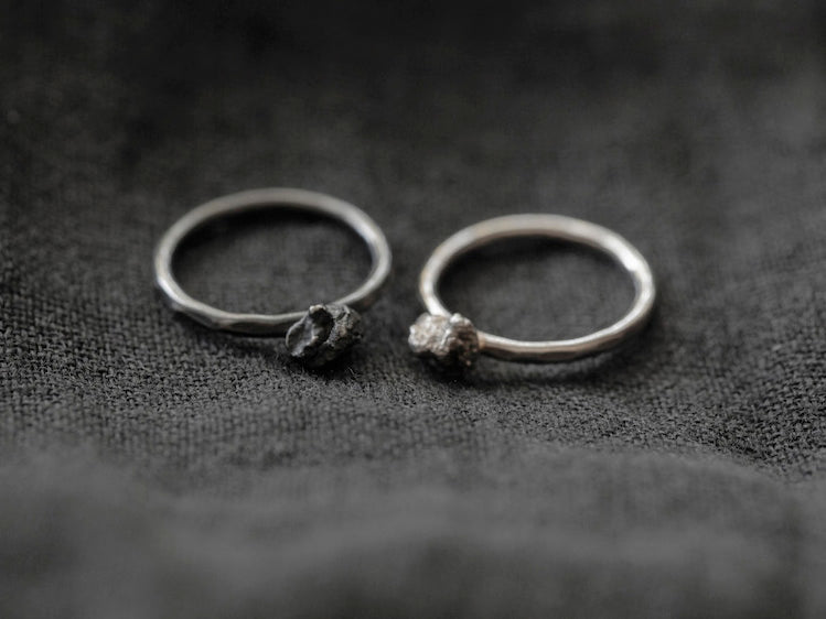 Ruin ring - oxidised