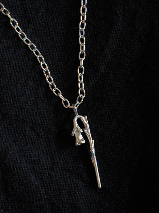 Ghost Pipe necklace