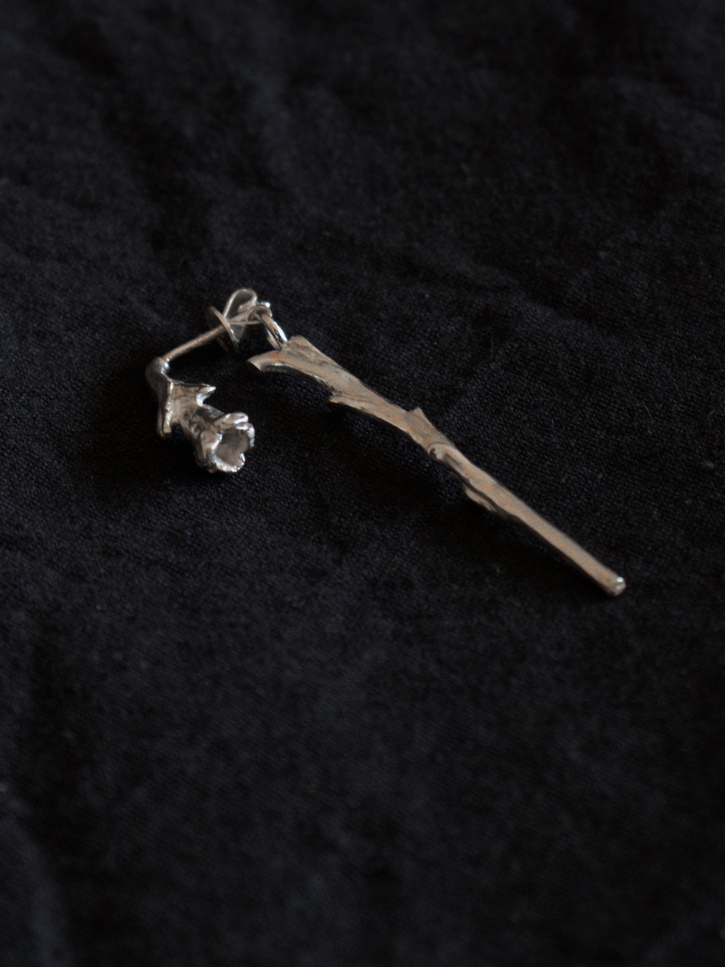 Ghost Pipe earring