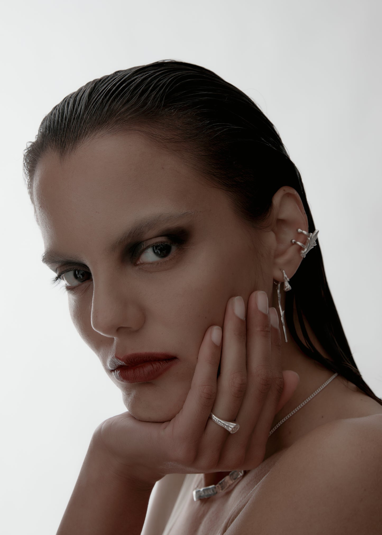 Folium ear cuff