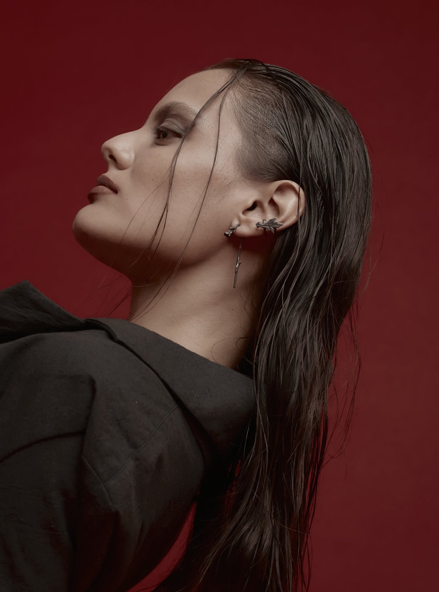 Folium ear cuff