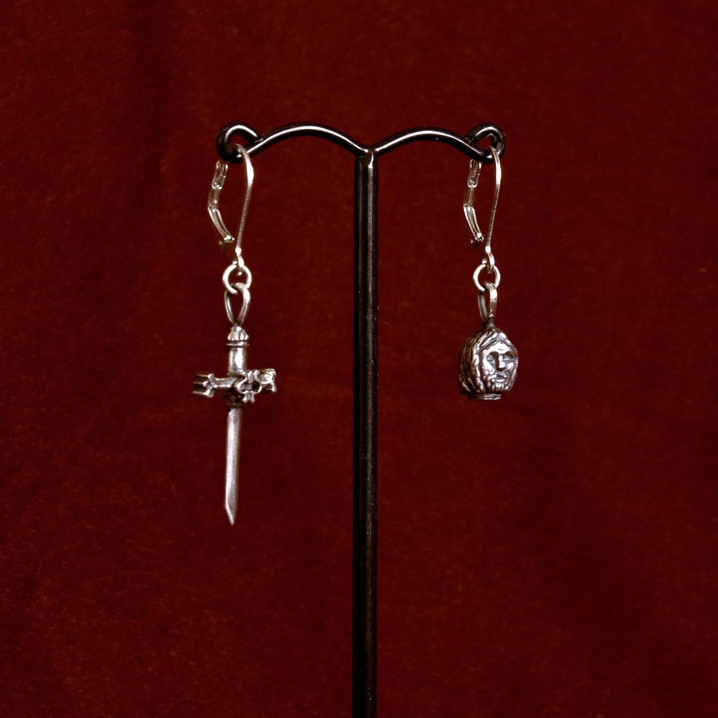 Judith & Holofernes earrings