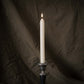 Beeswax Octagonal Taper Candle - White