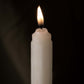 Beeswax Octagonal Taper Candle - White